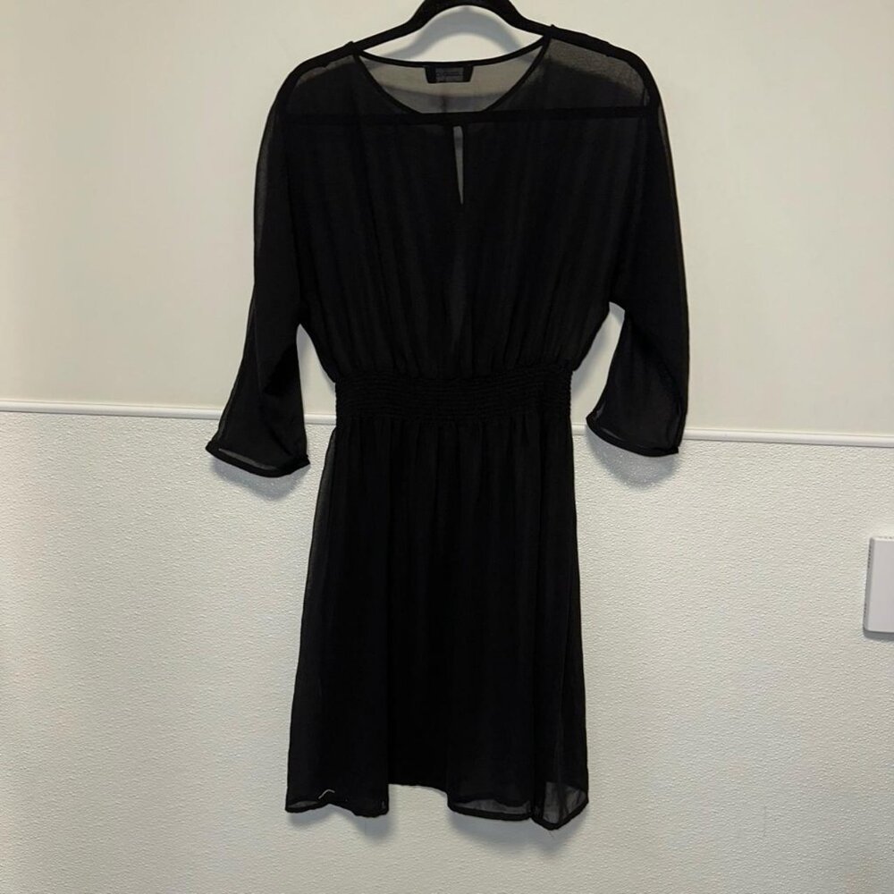 Legend Black Sheer Dress